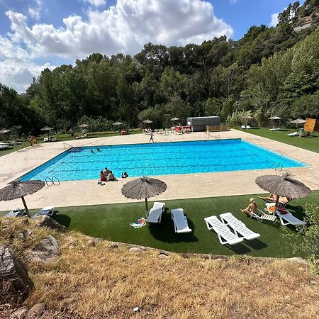 Hotel Camping El Pasqualet Caldes De Montbui Exteriér fotografie