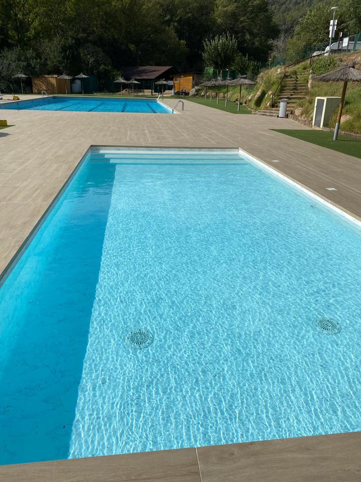 Hotel Camping El Pasqualet Caldes De Montbui Exteriér fotografie