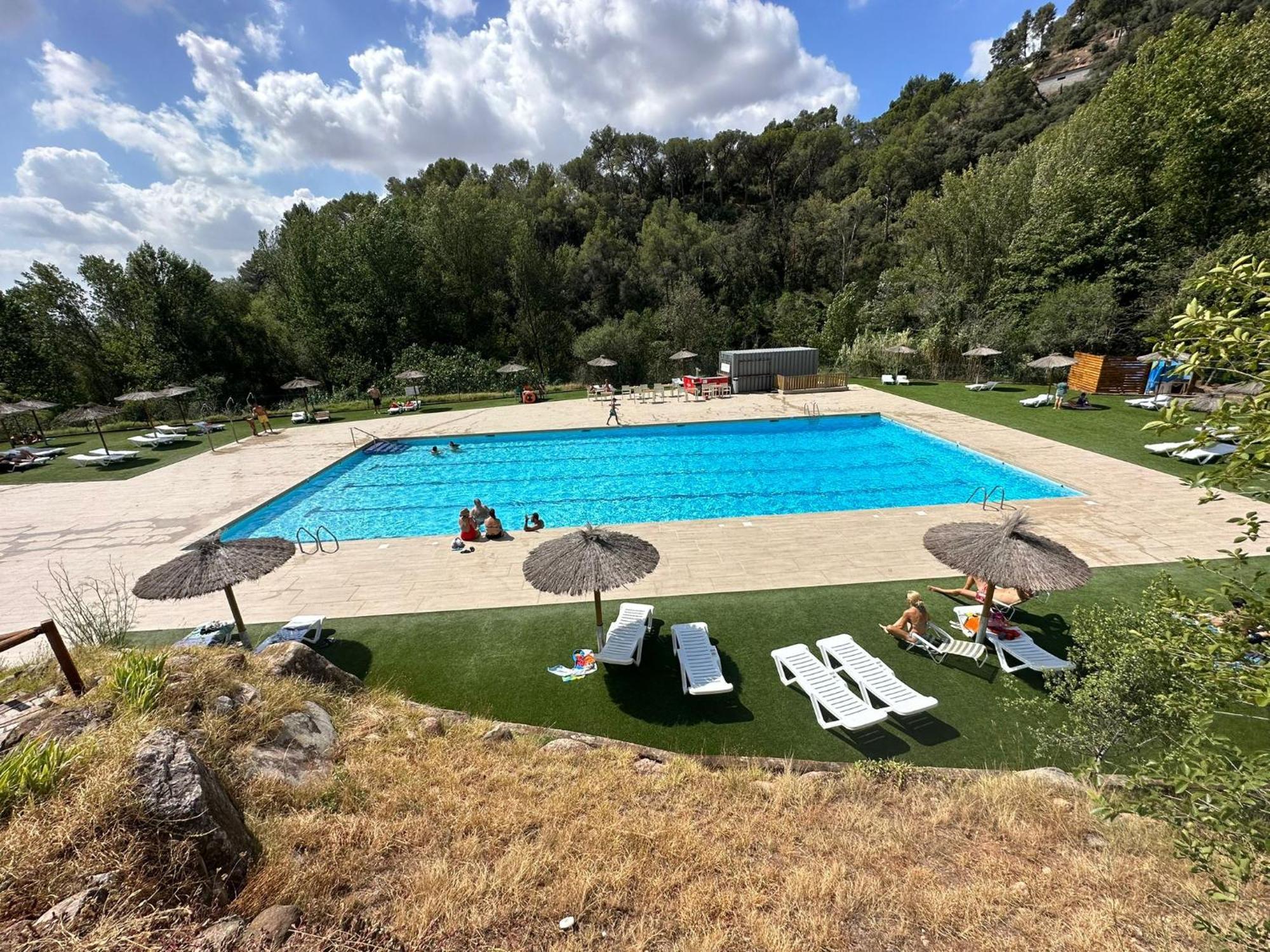 Hotel Camping El Pasqualet Caldes De Montbui Exteriér fotografie