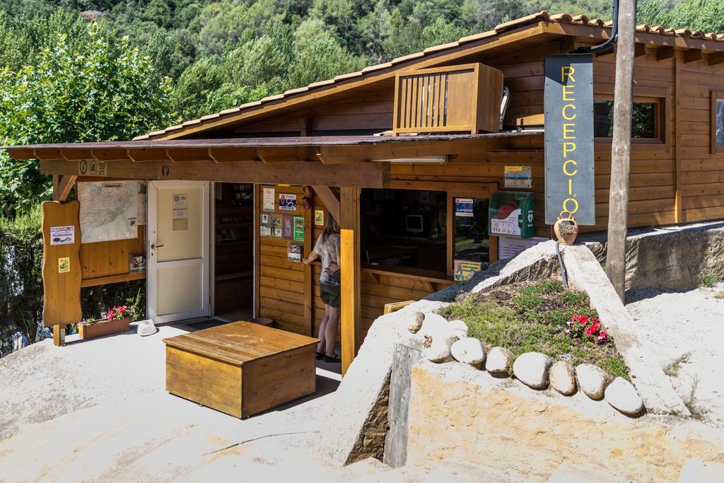 Hotel Camping El Pasqualet Caldes De Montbui Exteriér fotografie