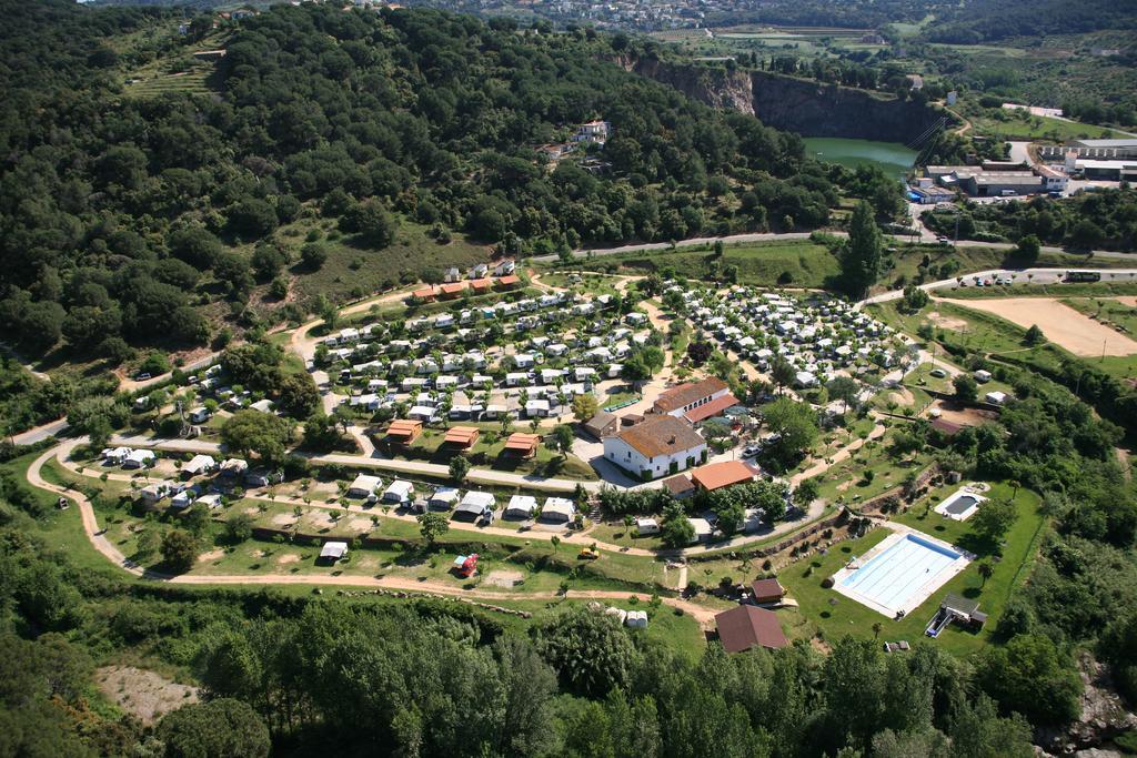 Hotel Camping El Pasqualet Caldes De Montbui Exteriér fotografie