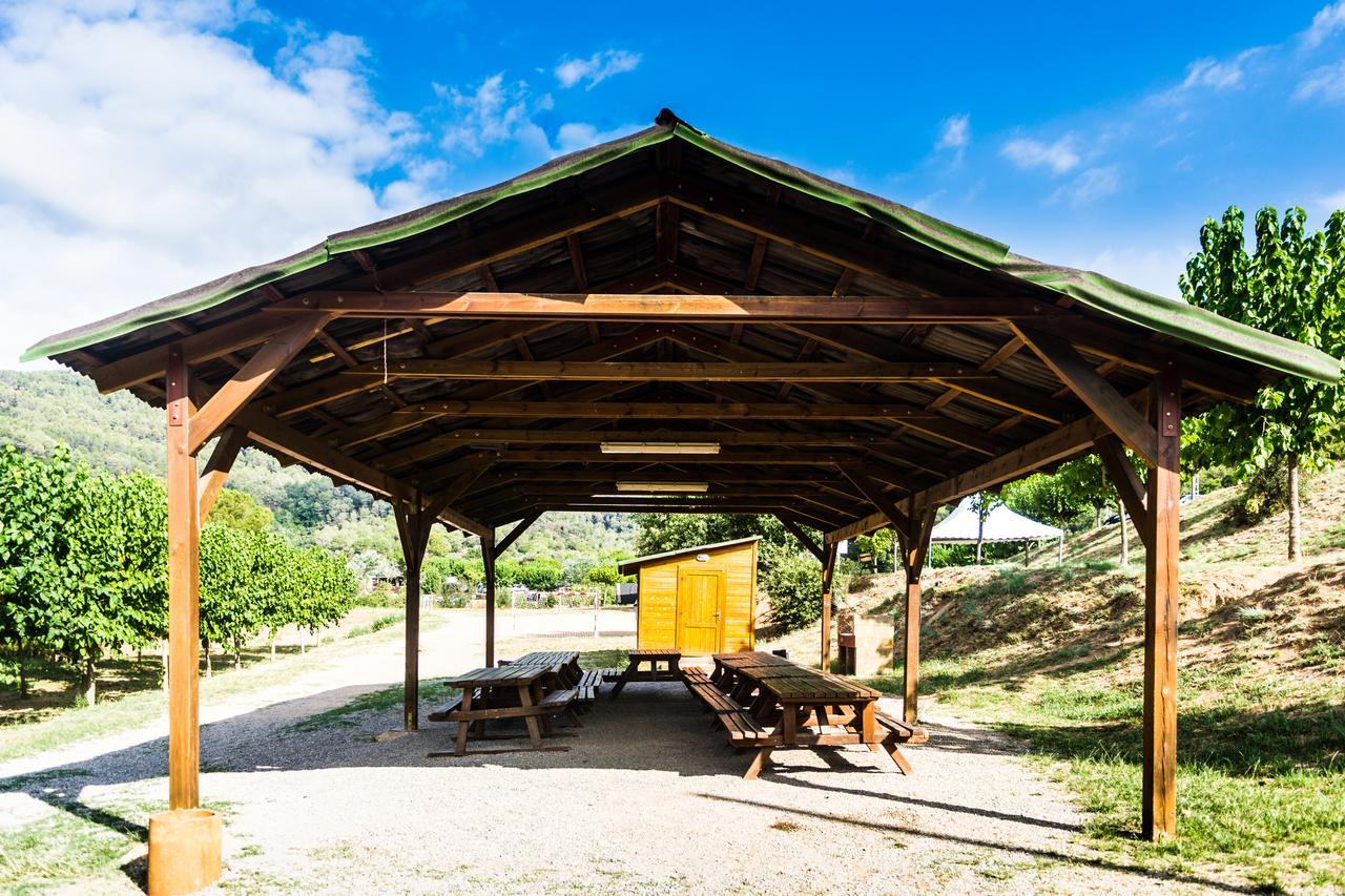 Hotel Camping El Pasqualet Caldes De Montbui Exteriér fotografie